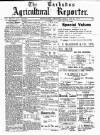 Barbados Agricultural Reporter Thursday 24 February 1910 Page 1