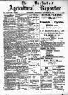 Barbados Agricultural Reporter Wednesday 13 September 1911 Page 1