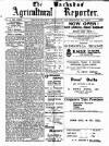 Barbados Agricultural Reporter Monday 19 November 1917 Page 1