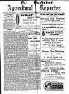 Barbados Agricultural Reporter Friday 10 January 1919 Page 1