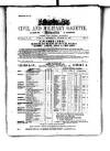 Civil & Military Gazette (Lahore) Wednesday 25 October 1876 Page 1