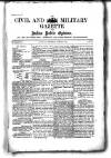 Civil & Military Gazette (Lahore) Thursday 22 March 1877 Page 1