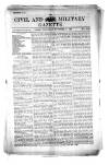Civil & Military Gazette (Lahore) Wednesday 14 November 1883 Page 1