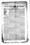 Civil & Military Gazette (Lahore) Monday 03 November 1884 Page 1