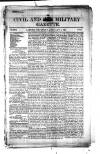Civil & Military Gazette (Lahore) Thursday 08 January 1885 Page 1