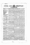 Civil & Military Gazette (Lahore) Thursday 07 January 1886 Page 1