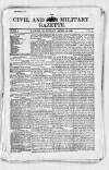 Civil & Military Gazette (Lahore) Saturday 24 April 1886 Page 1
