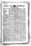 Civil & Military Gazette (Lahore) Thursday 30 December 1886 Page 1