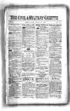Civil & Military Gazette (Lahore) Tuesday 22 November 1898 Page 1