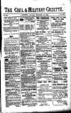 Civil & Military Gazette (Lahore) Sunday 29 December 1907 Page 1