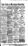Civil & Military Gazette (Lahore) Thursday 04 November 1909 Page 1