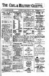 Civil & Military Gazette (Lahore) Sunday 13 March 1921 Page 1