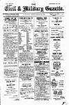 Civil & Military Gazette (Lahore) Sunday 29 January 1922 Page 1