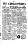 Civil & Military Gazette (Lahore) Thursday 13 January 1927 Page 1