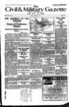 Civil & Military Gazette (Lahore) Friday 29 October 1937 Page 1