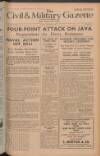Civil & Military Gazette (Lahore) Sunday 22 February 1942 Page 1