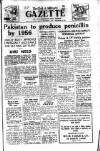 Civil & Military Gazette (Lahore) Friday 24 September 1954 Page 1