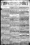 Chester Courant Tuesday 10 January 1758 Page 1