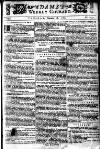 Chester Courant Tuesday 18 November 1760 Page 1