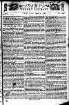 Chester Courant Tuesday 04 August 1761 Page 1