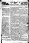 Chester Courant Tuesday 25 January 1763 Page 1