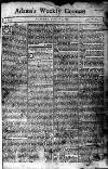 Chester Courant Tuesday 06 January 1767 Page 1