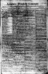 Chester Courant Tuesday 13 January 1767 Page 1