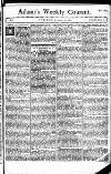 Chester Courant Tuesday 11 August 1767 Page 1