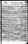 Chester Courant Tuesday 28 February 1769 Page 1