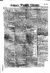 Chester Courant Tuesday 04 June 1771 Page 1