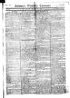 Chester Courant Tuesday 11 March 1777 Page 1