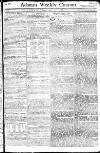 Chester Courant Tuesday 07 February 1786 Page 1