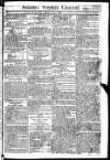 Chester Courant Tuesday 11 May 1790 Page 1