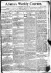 Chester Courant Tuesday 22 March 1791 Page 1