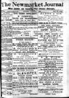 Newmarket Journal Saturday 01 August 1885 Page 1