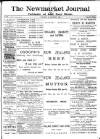 Newmarket Journal Saturday 05 December 1891 Page 1