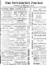 Newmarket Journal Saturday 26 March 1910 Page 1