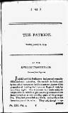 Patriot 1792 Tuesday 08 January 1793 Page 1