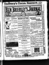 Ben Brierley's Journal Saturday 02 September 1882 Page 1