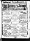 Ben Brierley's Journal Saturday 09 December 1882 Page 1