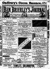 Ben Brierley's Journal Saturday 04 October 1884 Page 1