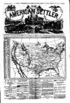 American Settler Saturday 06 November 1880 Page 1