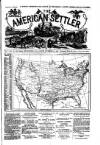 American Settler Saturday 25 November 1882 Page 1