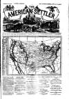 American Settler Saturday 17 November 1883 Page 1