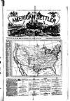 American Settler Saturday 25 January 1890 Page 1