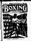 Boxing Saturday 05 February 1910 Page 1