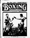 Boxing Saturday 27 August 1910 Page 1
