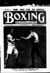 Boxing Saturday 17 September 1910 Page 1