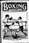 Boxing Saturday 11 February 1911 Page 1
