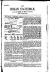 Indian Statesman Tuesday 08 January 1884 Page 1